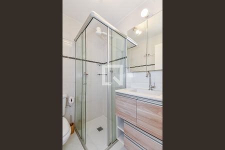 Banheiro de apartamento para alugar com 1 quarto, 39m² em Bela Vista, São Paulo