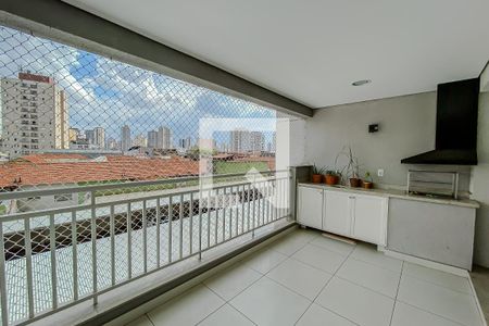 Varanda Gourmet de apartamento à venda com 2 quartos, 76m² em Tatuapé, São Paulo