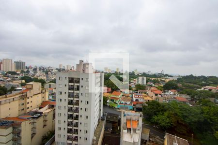 Vista da sala de apartamento à venda com 2 quartos, 60m² em Vila Alpina, Santo André