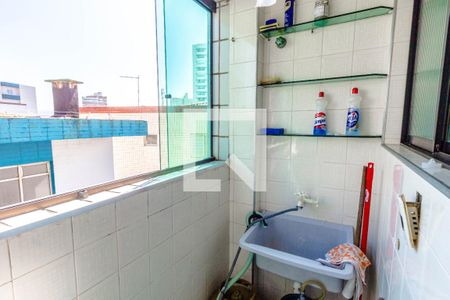 Lavanderia de apartamento para alugar com 2 quartos, 100m² em Caiçara, Praia Grande