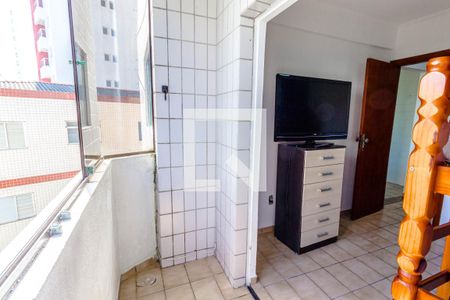 Varanda Quarto1 de apartamento para alugar com 2 quartos, 100m² em Caiçara, Praia Grande