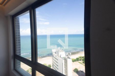 Vista da Sala de kitnet/studio para alugar com 1 quarto, 50m² em Boa Viagem, Recife
