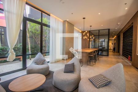 Studio para alugar com 34m², 1 quarto e sem vagaÁrea Comum - Lounge