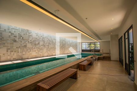 Studio para alugar com 34m², 1 quarto e sem vagaPiscina