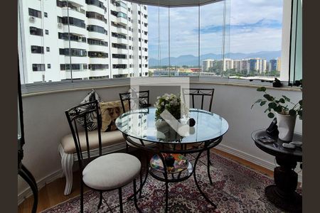 Varanda de apartamento à venda com 3 quartos, 90m² em Recreio dos Bandeirantes, Rio de Janeiro