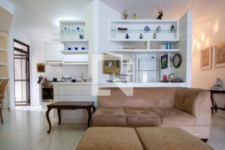 Sala de estar de apartamento para alugar com 2 quartos, 123m² em Centro, Florianópolis