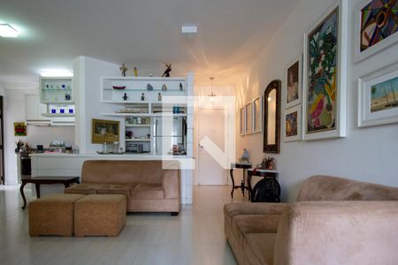 Sala de estar de apartamento para alugar com 2 quartos, 123m² em Centro, Florianópolis