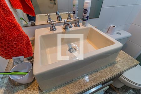 Apartamento à venda com 131m², 3 quartos e 3 vagas Apartamento à venda com 131m², 3 quartos e 3 vagasBanheiro da Suite 1 - Pia