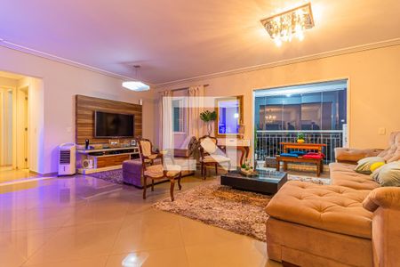 Sala de apartamento à venda com 3 quartos, 131m² em Jardim, Santo André