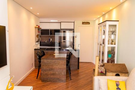 Sala de apartamento à venda com 2 quartos, 57m² em Conjunto Residencial Pombeva, São Bernardo do Campo
