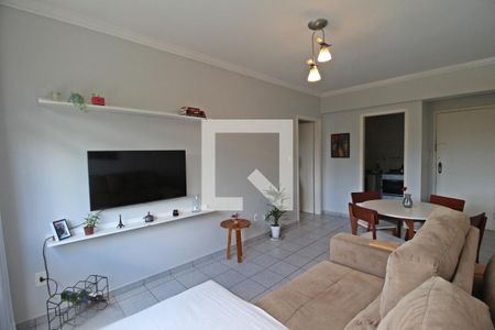 Sala de apartamento para alugar com 1 quarto, 51m² em Guarani, Campinas