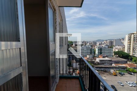 Varanda da Sala de apartamento à venda com 2 quartos, 60m² em Vila Isabel, Rio de Janeiro
