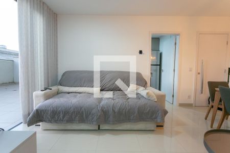 Sala de apartamento à venda com 2 quartos, 120m² em Santa Efigênia, Belo Horizonte