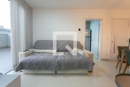 Sala de apartamento para alugar com 2 quartos, 120m² em Santa Efigênia, Belo Horizonte