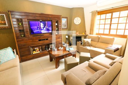 Sala de Estar de casa de condomínio à venda com 2 quartos, 139m² em Hípica, Porto Alegre