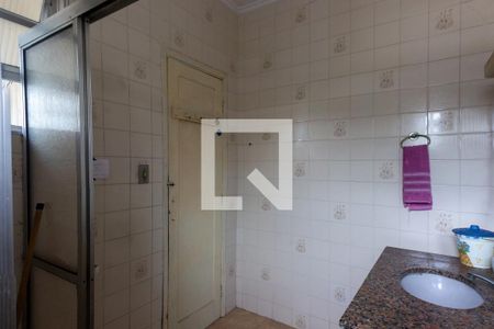Banheiro de apartamento para alugar com 1 quarto, 51m² em Boqueirão, Praia Grande