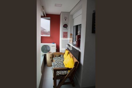 Varanda Da Sala de apartamento à venda com 2 quartos, 62m² em Vila Jacuí, São Paulo