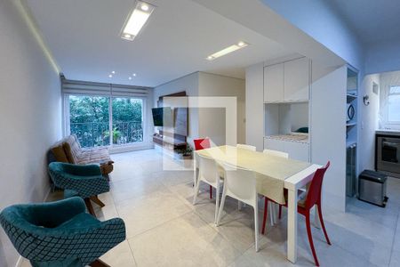 Sala de apartamento para alugar com 2 quartos, 60m² em Vila Olímpia, São Paulo