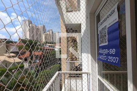 Varanda da Sala de apartamento à venda com 3 quartos, 74m² em Jardim Monte Kemel, São Paulo
