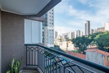 Varanda da Sala de apartamento à venda com 3 quartos, 110m² em Campestre, Santo André