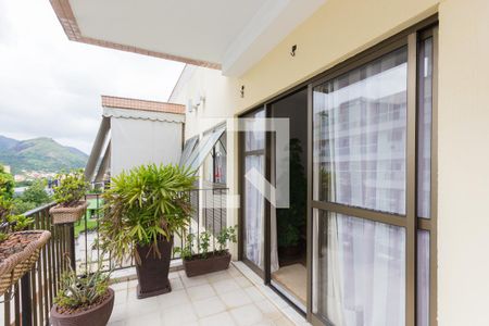 Varanda da Sala de apartamento para alugar com 2 quartos, 70m² em Freguesia (jacarepaguá), Rio de Janeiro
