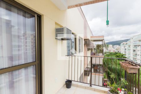 Varanda da Sala de apartamento para alugar com 2 quartos, 70m² em Freguesia (jacarepaguá), Rio de Janeiro