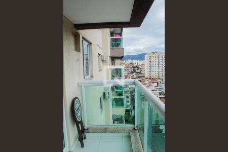 Varanda da Sala de apartamento à venda com 2 quartos, 52m² em Engenho de Dentro, Rio de Janeiro