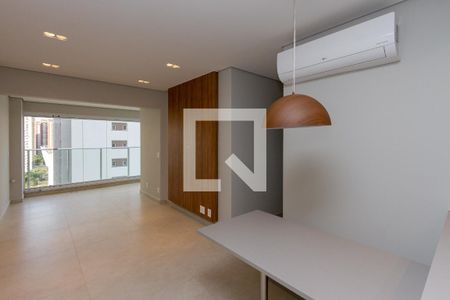 Sala de apartamento para alugar com 3 quartos, 84m² em Jardim Caravelas, São Paulo