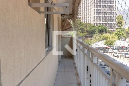 Varanda da Sala de apartamento à venda com 2 quartos, 67m² em São Cristóvão, Rio de Janeiro