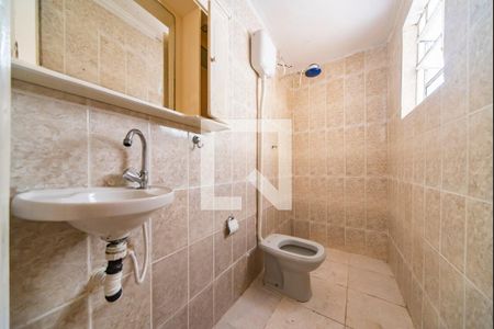 Banheiro  de casa para alugar com 1 quarto, 60m² em Vila Alto de Santo Andre, Santo André