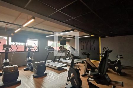 Apartamento à venda com 35m², 1 quarto e 1 vaga Apartamento à venda com 35m², 1 quarto e 1 vagaÁrea comum - Academia