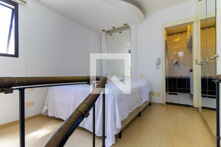 Quarto da suíte de apartamento à venda com 1 quarto, 57m² em Cambuí, Campinas