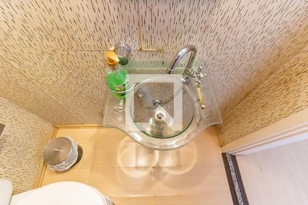 Lavabo de apartamento à venda com 1 quarto, 57m² em Cambuí, Campinas
