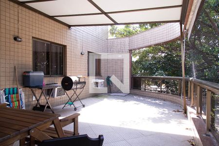 Varanda  de apartamento à venda com 3 quartos, 145m² em Recreio dos Bandeirantes, Rio de Janeiro