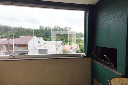 Sacada da Sala de apartamento à venda com 3 quartos, 90m² em Scharlau, São Leopoldo