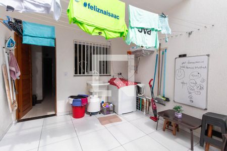 Casa à venda com 136m², 3 quartos e 3 vagasÁrea de serviço