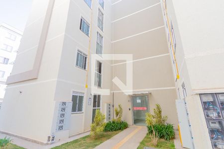 Apartamento à venda com 45m², 2 quartos e 1 vagaFachada do bloco