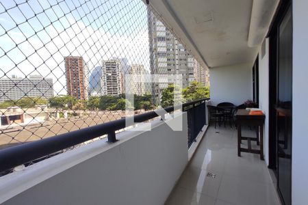 Varanda da Sala de apartamento para alugar com 2 quartos, 79m² em São Conrado, Rio de Janeiro