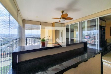 Varanda Gourmet de apartamento à venda com 3 quartos, 94m² em Ipiranga, São Paulo