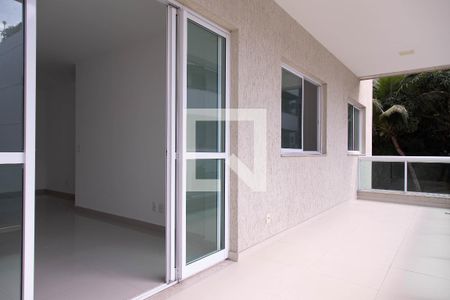 Varanda  de apartamento à venda com 3 quartos, 101m² em Recreio dos Bandeirantes, Rio de Janeiro