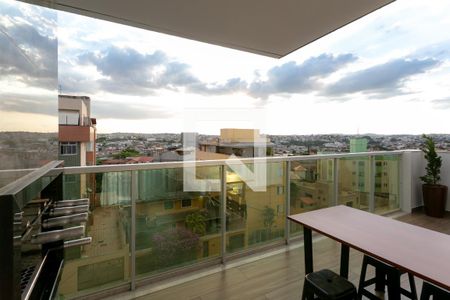 Varanda de apartamento para alugar com 3 quartos, 135m² em Castelo, Belo Horizonte