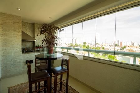Varanda da Sala de apartamento à venda com 3 quartos, 103m² em Vila Nair, São Paulo