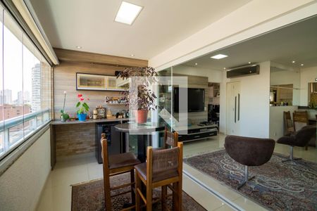 Varanda da Sala de apartamento à venda com 3 quartos, 103m² em Vila Nair, São Paulo