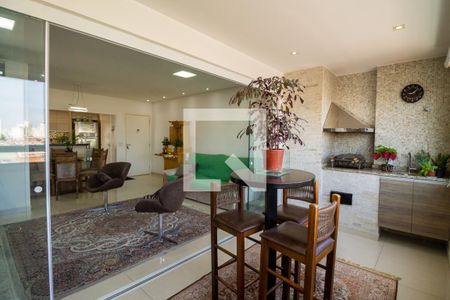 Varanda da Sala de apartamento à venda com 3 quartos, 103m² em Vila Nair, São Paulo