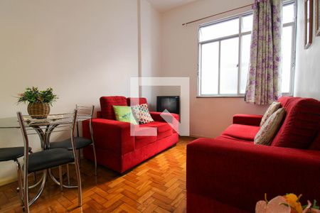 Sala de apartamento para alugar com 2 quartos, 62m² em Rocha, Rio de Janeiro