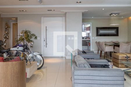 Sala de apartamento para alugar com 4 quartos, 206m² em Vila Romana, São Paulo