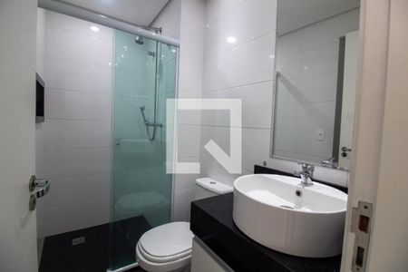 Banheiro de kitnet/studio à venda com 1 quarto, 50m² em Campo Belo, São Paulo