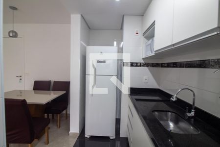 Cozinha de kitnet/studio à venda com 1 quarto, 50m² em Campo Belo, São Paulo