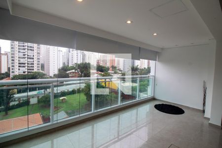 Varanda de kitnet/studio à venda com 1 quarto, 50m² em Campo Belo, São Paulo