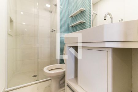 Studio para alugar com 36m², 1 quarto e 1 vaga Studio para alugar com 36m², 1 quarto e 1 vagaBanheiro